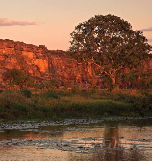 Located on the Arnhem Land escarpment, Ubirr has been added, in its own right, to the World Heritage List because of its anthropological and archaeological value.