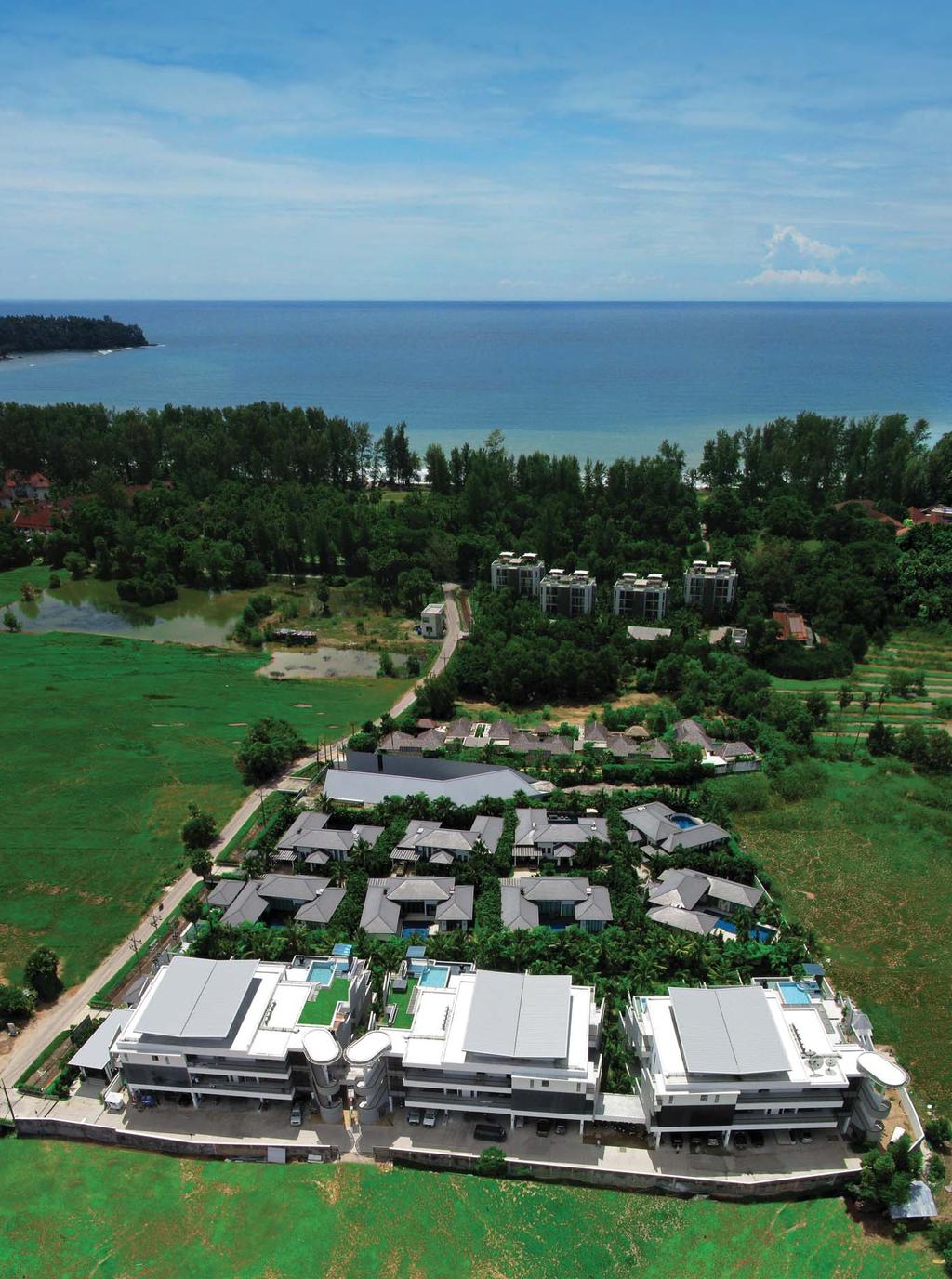 Message from the Developer Premier Lifestyle Location Mandala is ideally located just 350 meters from Bang Tao Beach and minutes to the famed Laguna area with internationally renowned hotels like the