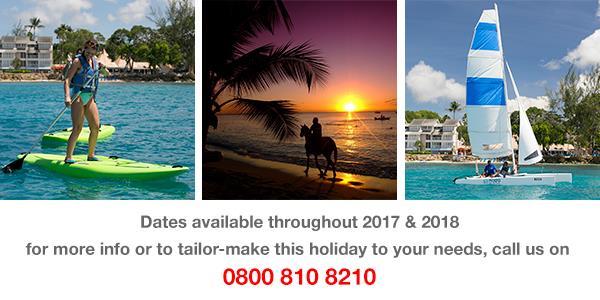 Tour AZUBA03 Indulge yourself for 8 glorious days at this adults-only all-inclusive resort in. barbados The Club Resort & Spa 8 days / 7 nights package * Includes return flight and accommodation.