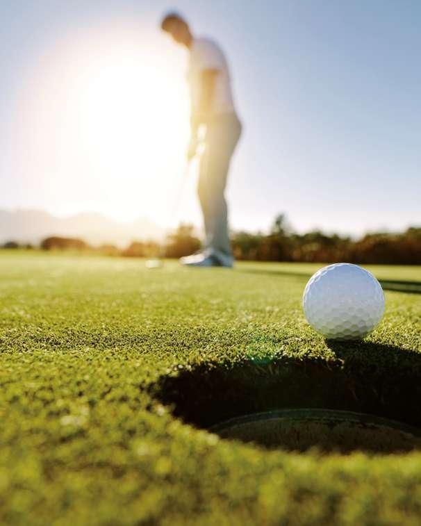 ...PLUS Golf Golf is much more than a sport; it s a way of connecting the body and mind in a natural yet well-kept setting.