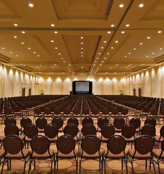 Maximum capacity of 1,000 people in a theatre-style configuration. Can be broken down into four rooms Las Olas Terrace Lounge rooms: 155 m 2.