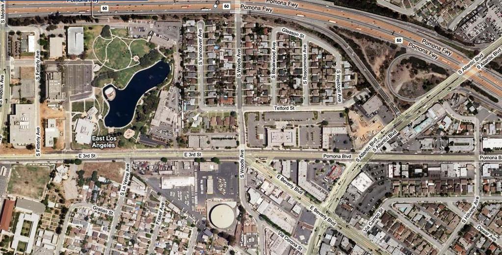 Metro Gold Line Eastside Extension Pomona/Atlantic Construction Mitigation and Potential Parking Sites Vacant National Core Kaiser