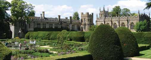 Sunday 28th Monday 29th July Monday 12th Friday 16th August SUDELEY CASTLE & AVON GORGE A new summer short break to historic Sudeley Castle steeped in a millennium of history, and a fascinating river