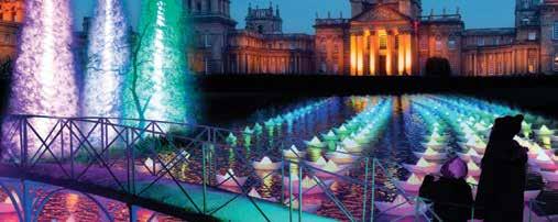 Tuesday 3rd Wednesday 4th December Wednesday 11th Thursday 12th December BLENHEIM PALACE CHRISTMAS LIGHTS & CHELTENHAM CHRISTMAS MARKET Join us as we visit Blenheim Palace, beautifully decorated for
