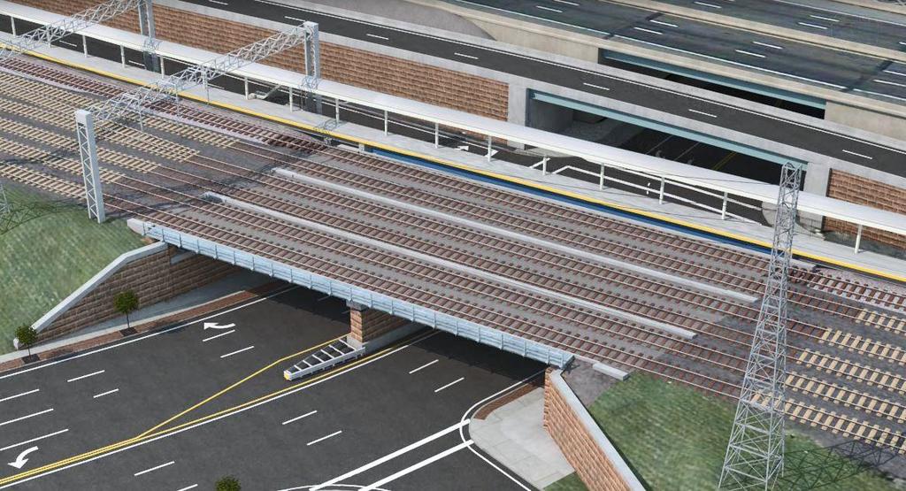 Phase 2 Specific Improvements 1 Replace MNR Bridge 3 5 2 Lower/Widen Atlantic St 1 `` 4 3 4
