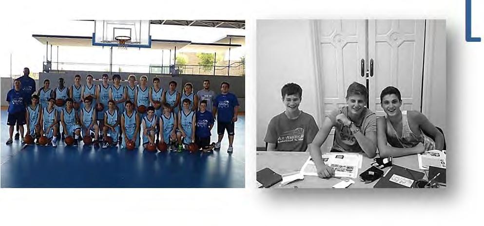 at a glance A for 14 to 17 year old players who already have basketball experience The Basketball Camp is in Spanish and English, with coaches and assistants from both Spain and the USA.