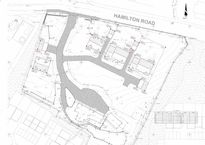 Development Land The land with detailed planning consent comprises the extensive front lawn of Shott House.