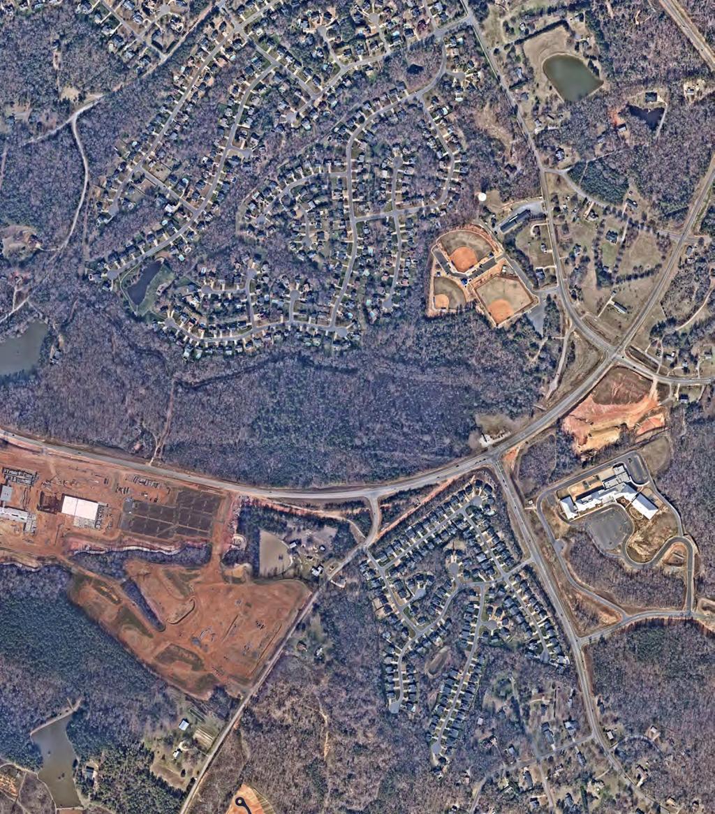 Site Aerial The Crossing at an Fort Mill Southern Bypass N or th D oby sb r
