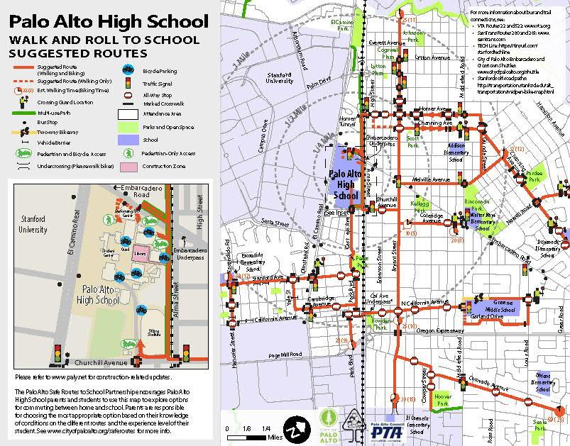 Suggested Routes to School