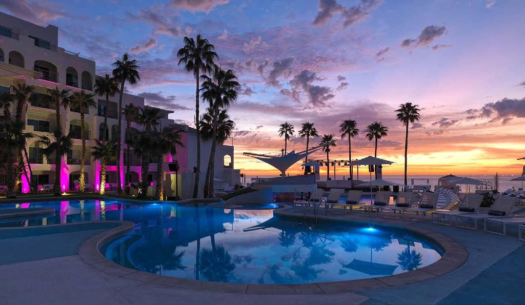 CABO SAN LUCAS HOTELS WITH MEETING SPACE Cabo San Lucas is located at the southern tip of the Baja California Peninsula which features beautiful desert landscapes and beaches as well as its