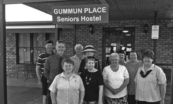 said she was delighted to be part of such a worthwhile facility and happy committee. The Hostel is an integral part of the community, caring for our aged.