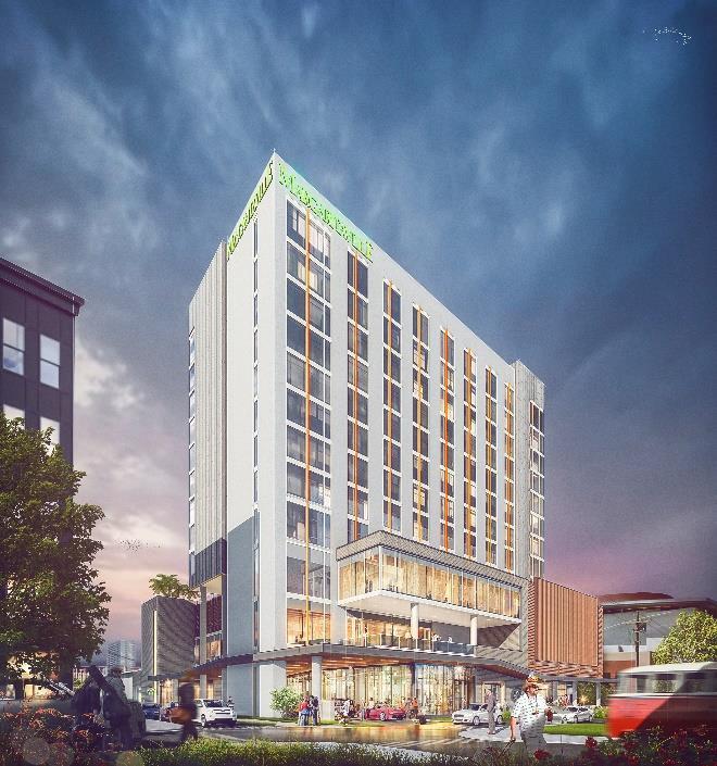 Urban Escape in the Heart of Music City Hotel Overview Margaritaville Nashville Hotel is a one-of-a-kind vacation destination currently under development in Nashville s thriving SoBro downtown