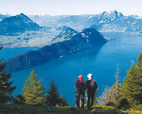 SWISS TRAVEL PASS See page 10 for details 8 day Luzern-Interlaken Express and GoldenPass Line holiday staying in 3 favourite resorts 3 nights in Lucerne, 2 nights in Interlaken and 2 nights in