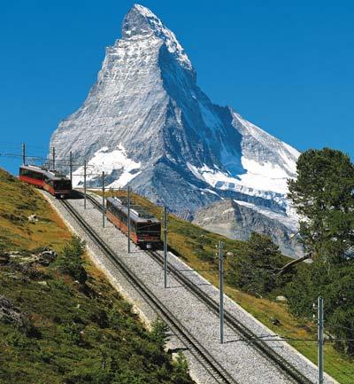 SWISS TRAVEL PASS See page 10 for details 8 day Glacier Express holiday with a difference 3 nights in Appenzell and 4 nights in Zermatt A wonderful way to combine the charm of traditional Switzerland