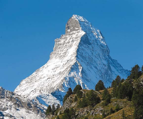 SWISS TRAVEL PASS See page 10 for details 12 day lakes and mountains holiday with the Glacier Express 4 nights in Klosters, 4 nights in Zermatt and 3 nights in Montreux Combine two contrasting sides