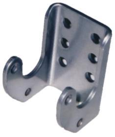 Chip Tarp & Trailer Supplies EZ-OFF Bracket Components: Part # : Complete Bracket Assembly: Made of malleable powder 001 coated