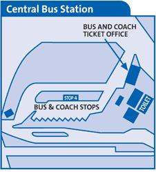 BY COACH FROM TERMINAL 4 Follow the signs to the coach stops. The Coach Stops are located directly outside the arrivals terminal. Take the JetLink 717, 787 or 797 service to Cambridge.