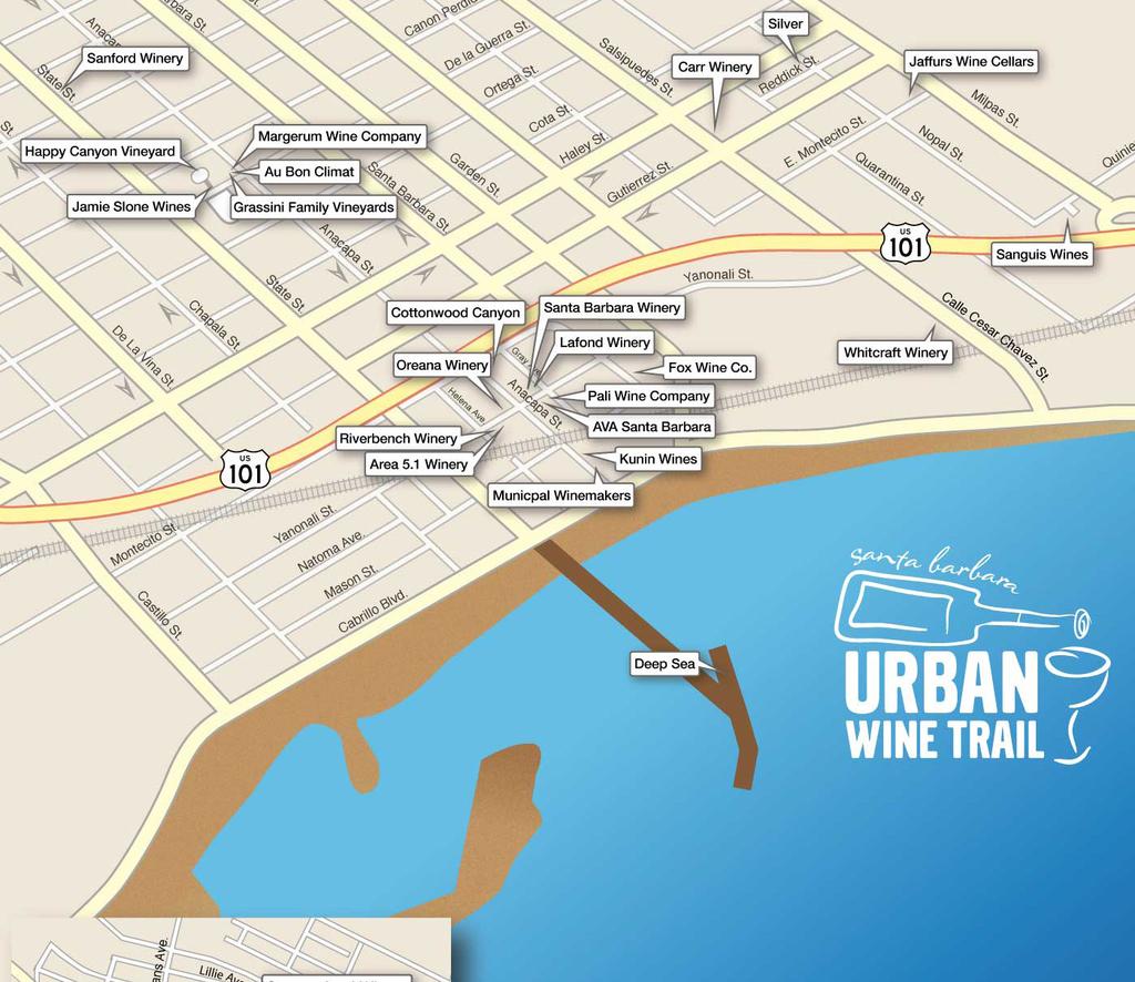 A uniquely green experience, the Urban Wine Trail can be navigated entirely by foot, bike or even pedicab, allowing for detours to shop,