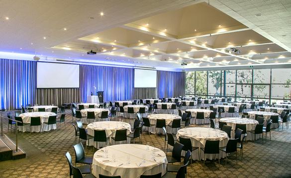 THE BALLROOM A modern, bright and pillar free space, the Ballroom is an impressive place for large events, with floor to ceiling windows