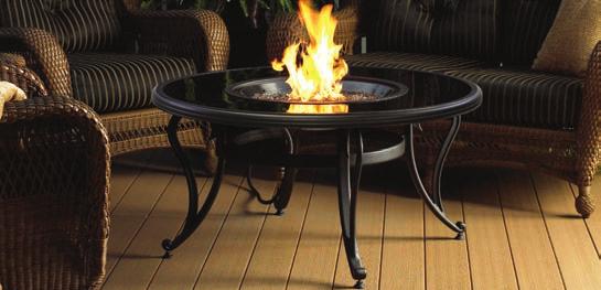round fire pit tables Black Glass Fire Pit Table The elegant, functional fire table Powder coated aluminum frame in