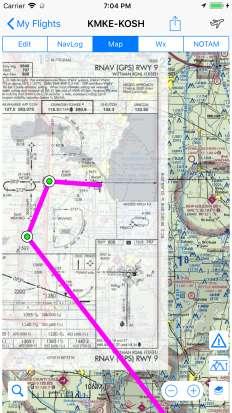 Georeferenced IFR Plates (ios only) In the USA, most airport procedure plates are georeferenced.