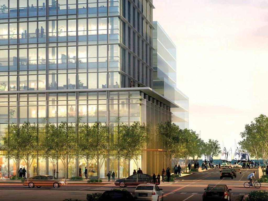 Situated steps away from Lake Ontario, Queens Quay Place will feature vibrant
