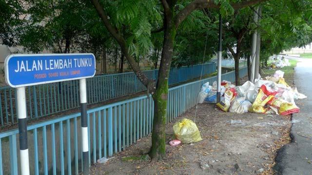 Along Jln Bukit Tunku, works commenced last year to upgrade the drains but the contractors appear to have left before completion of the project.