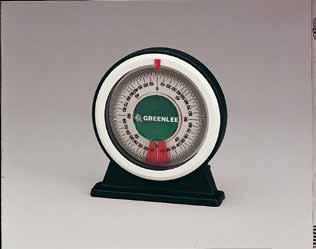 www.georgiaunderground.net www.greenlee.com Protractor with Magnetic Base 1895 35905 Angle Protractor with Magnetic Base 0.4 lbs. (0.