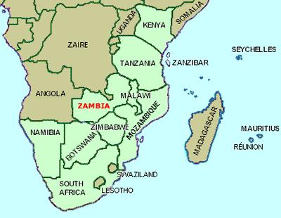 Landforms Region is made up of 14 countries: 1. 2. Zambia 3. 4. Mozambique 5. 6.