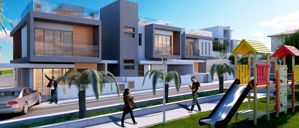 Belmont Homes Major benefits Belmont Homes is a premier residential community in Agios Athanasios area picturesque suburban area of Limassol,
