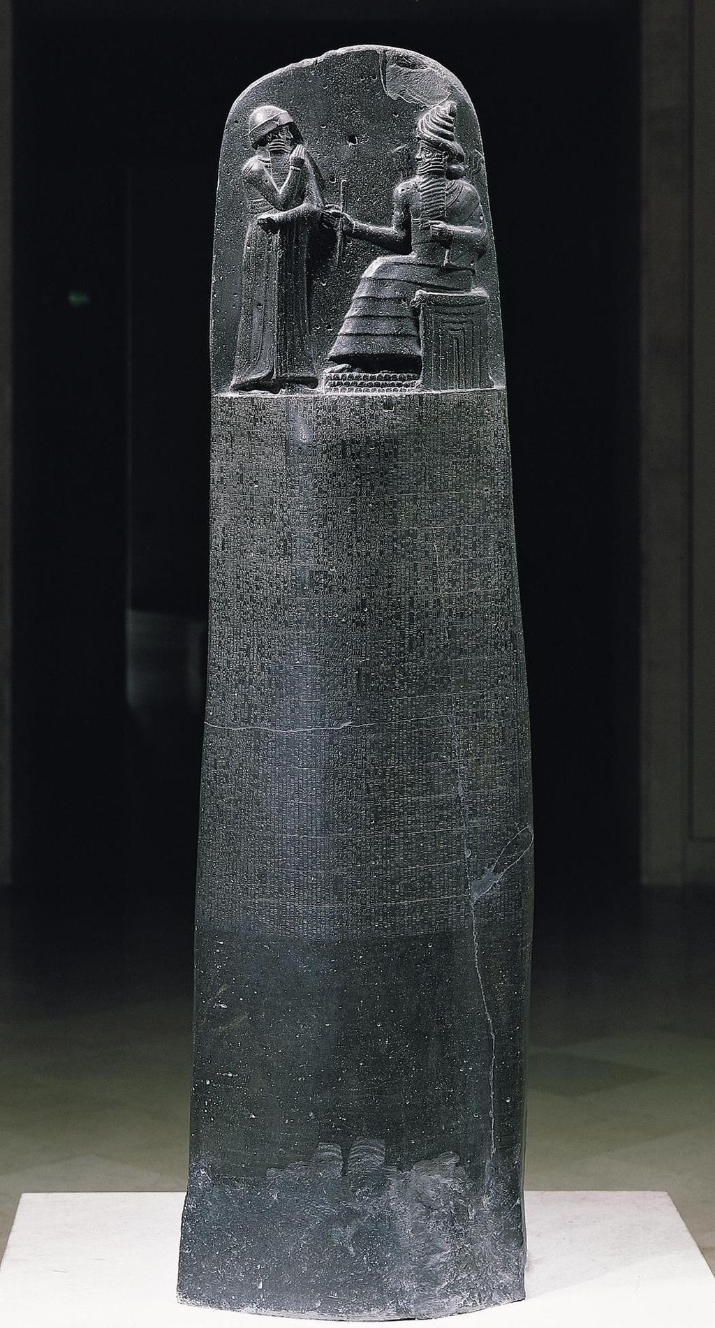 Hammurabi and the Law Hammurabi s code - Oldest Law Code - Lists 282 laws - Includes all kinds of laws - Needed to have a uniform