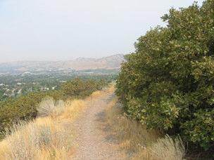 The proposed trail would cross over several privately-owned land sections, land owned by Draper Irrigation and by the U.S. Forest Service.