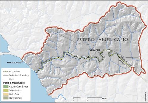 Map of Estero