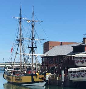 This afternoon we visit the Boston Tea Party Museum. History comes alive as we enjoy presentations from costumed actors, engaging interactive exhibits and authentically restored tea ships.