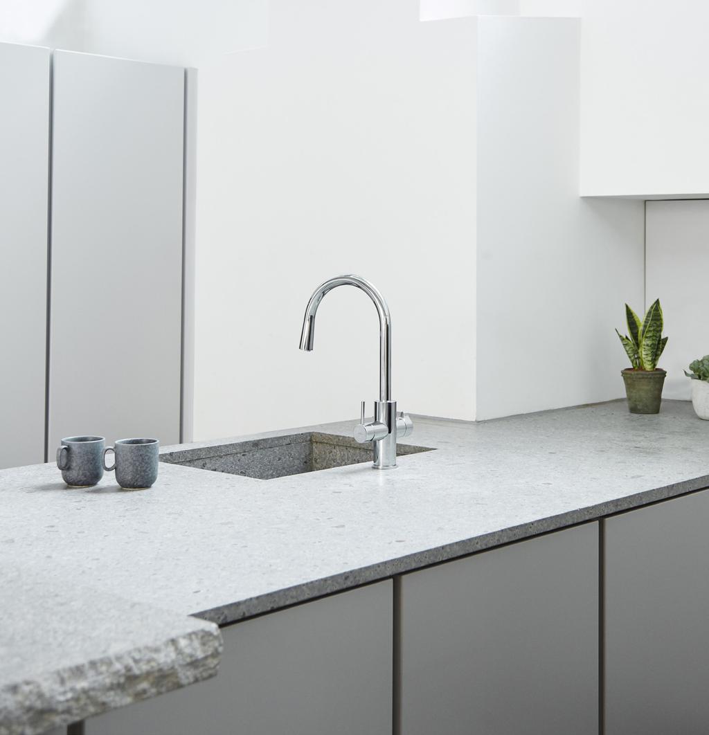 Five water options, one stunning design Offering the absolute best in both style and substance, the revolutionary HydroTap All-in-One Celsius Arc delivers all five water types in one stylish design.