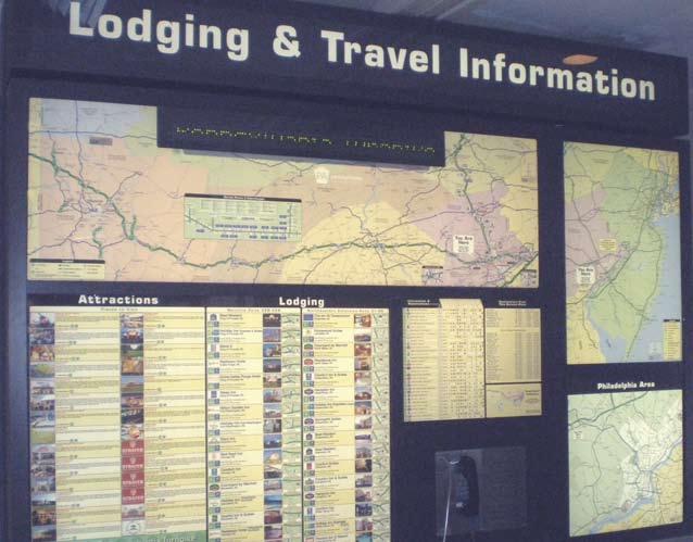 Travel Board InfoCenters Located in Turnpike s.