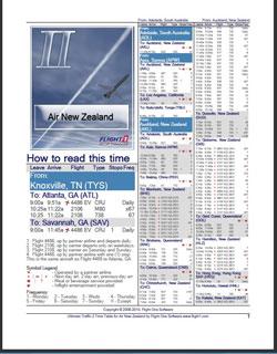 The printed timetable as displayed onscreen. Once you have made your selection, click on the create timetable button and in a short while your timetable will be displayed in PDF format.