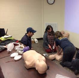 The fire department has been working on CPR recertification for City Employees this week at the DCFD Training Facility.