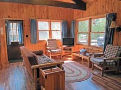 2015Cabin R ATES* CABINS: Check In- 3:00pm Check Out- 10:00am EARLY/LATE SEASON DISCOUNTS: Winter rates available online SPRING/EARLY SUMMER May - June 5... 30% June 6 - July 2.