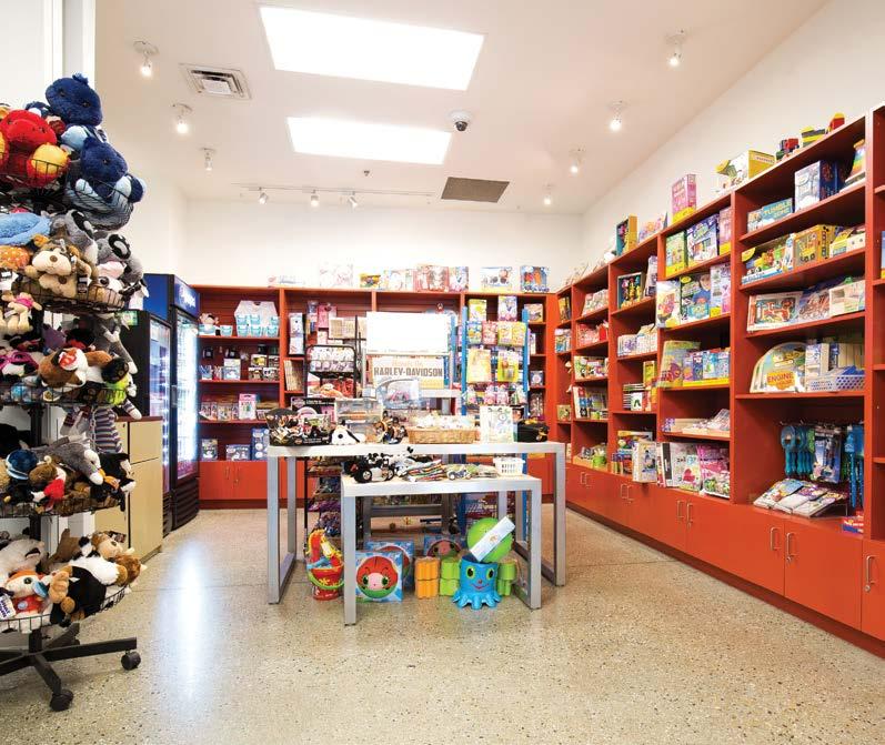 SHOP People sometimes like to buy small toys, gifts, and snacks at SHOP, our museum s store.