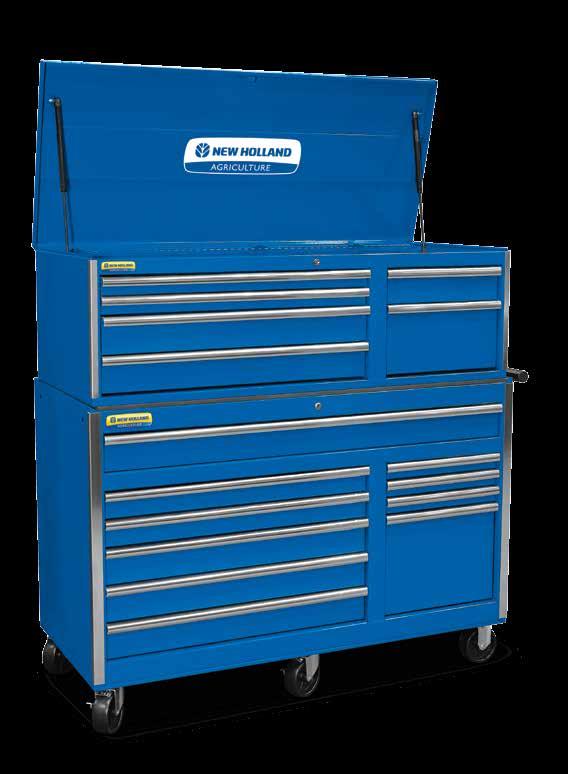 Tool Storage Valueline 56" Heavy-duty, double-wall construction for added strength Quadra-level, full-extension ball bearing slides for easy tool access High-gloss, powder-coat, scratch-resistant