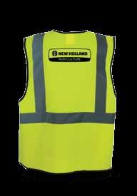 Premium Safety Vests Manufacturing and material defects warranty Zipper Closure SN9801NAM New Holland Safety Vest - Size Medium SN9801NAL New Holland Safety Vest - Size