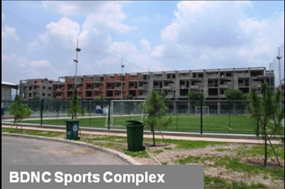 5 Projects Under Construction in Binh Duong New City Other Amenities Projects Photos BDNC Sports Complex Lucky