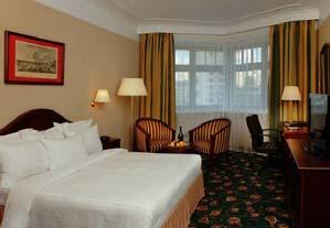 sophisticated luxury. The hotel offers 162 spacious rooms with luxurious bedding over 8 floors.