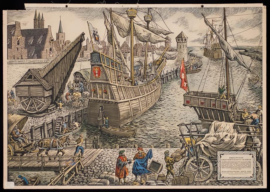 (1285) - Monopolies Piracy, Navigation (lighthouses, buoys, pilots)