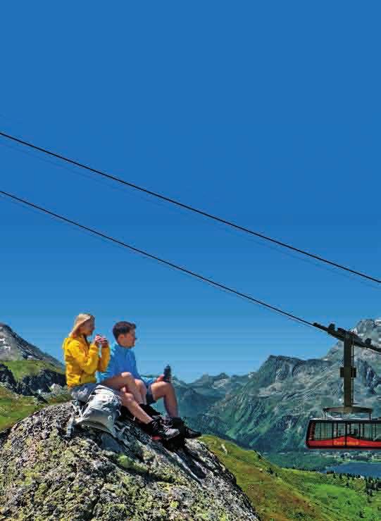 MOUNTAIN ADVENTURES Discover the enchanting mountain summer on foot Page 8 Mountain railways and
