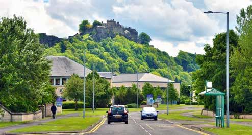 A703 Location Stirling is situated at the heart of central Scotland, providing excellent access to/from Edinburgh, Glasgow and Scotland s other main cities and towns.