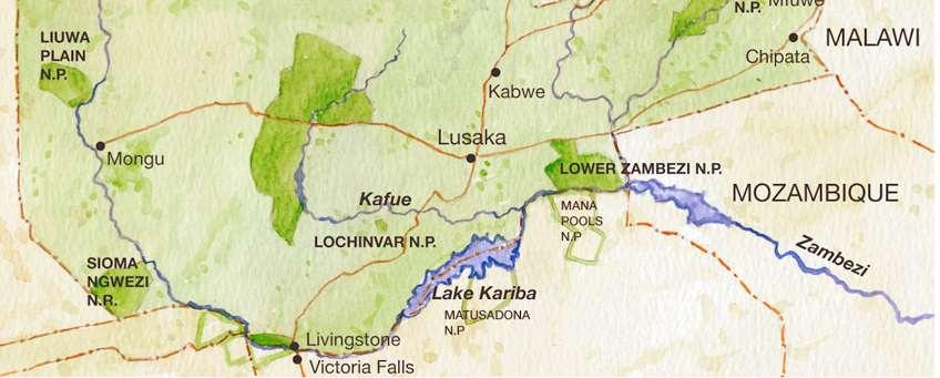 ZAMBIA KAFUE N.P.