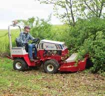 495 2+ S (P/ ) 395 1300 Ventrac Toughcut Deck 25hp Diesel engine 68 cutting deck Capable of operating on 30