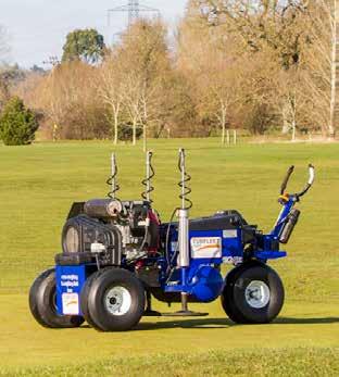 Aeration Machines Air2G2 Air injection machine This latest addition to the Turfleet Hire range of turf aeration equipment is perfect for tackling deep seated compaction on and around golf greens,